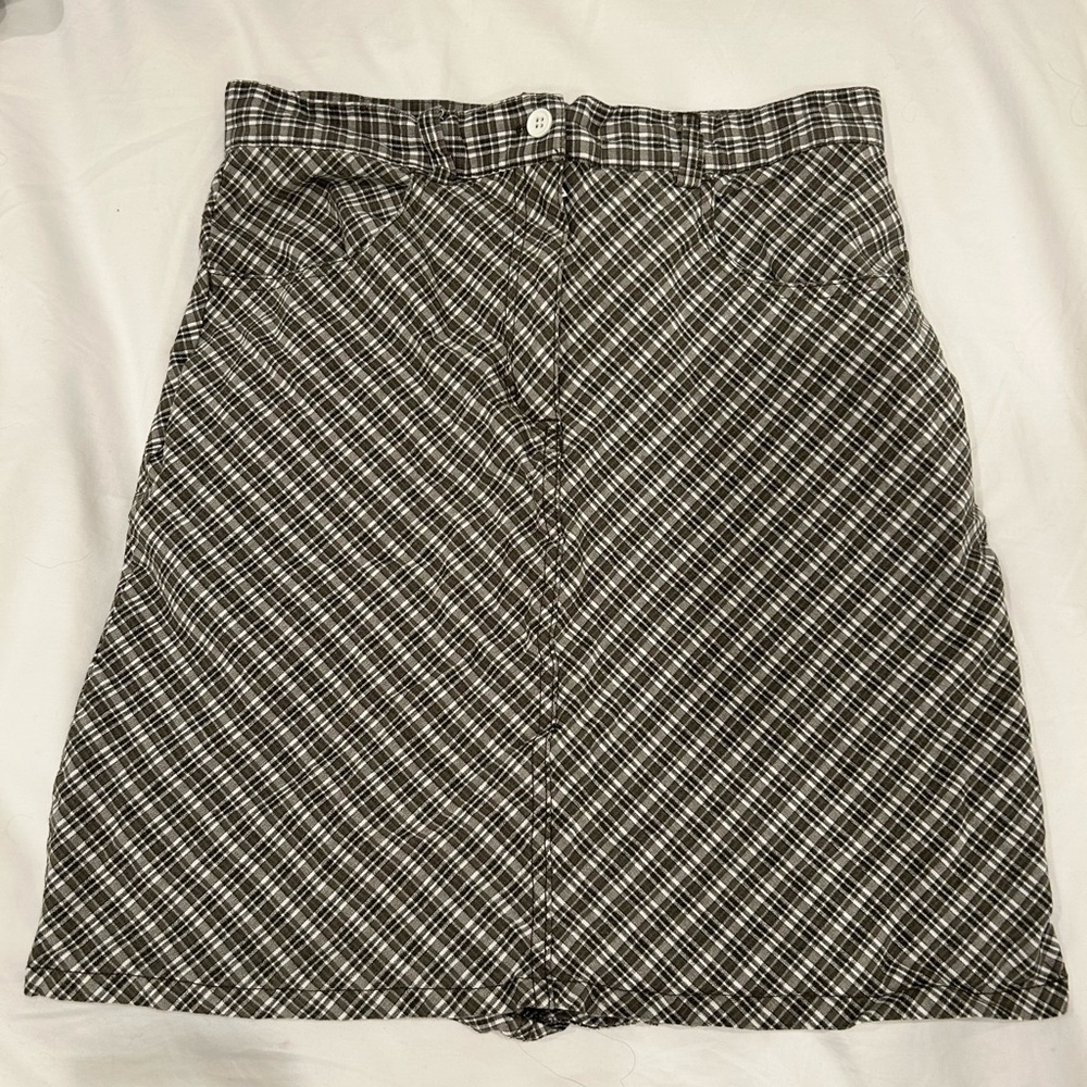 Plaid skirt